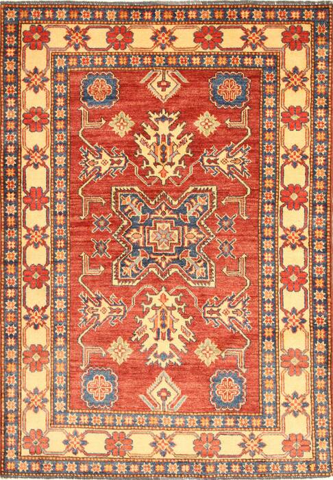Kazak Red Hand Knotted 41 X 510  Area Rug 250-28650 Image 0