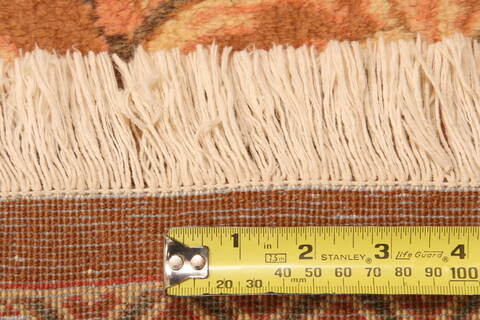 Sarouk Brown Hand Knotted 71 X 106  Area Rug 100-28670 Image 1