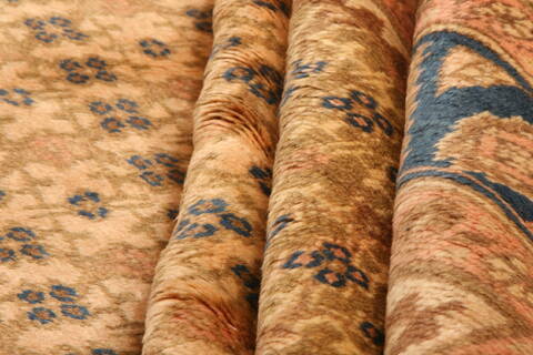 Koliai Yellow Hand Knotted 70 X 97  Area Rug 100-28686 Image 2