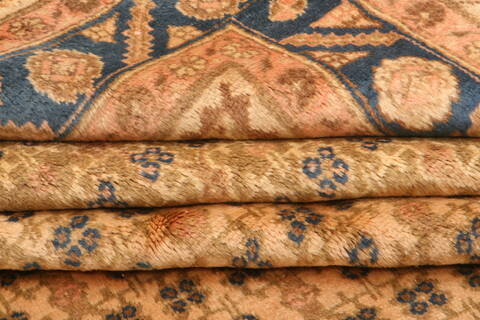 Koliai Yellow Hand Knotted 70 X 97  Area Rug 100-28686 Image 3