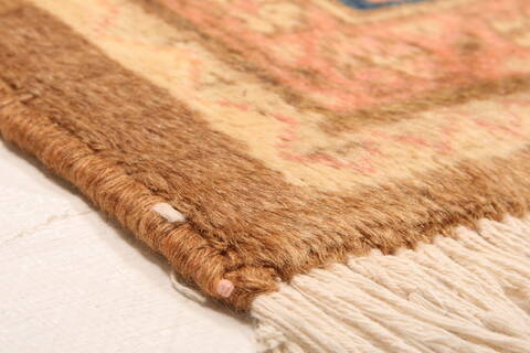 Koliai Yellow Hand Knotted 70 X 97  Area Rug 100-28686 Image 5