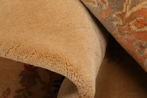 Tabriz Red Hand Knotted 711 X 102  Area Rug 100-28707 Image 1
