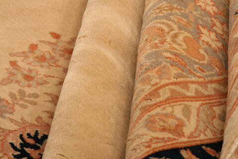 Tabriz Red Hand Knotted 711 X 102  Area Rug 100-28707 Image 2