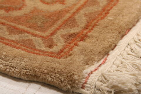 Tabriz Red Hand Knotted 711 X 102  Area Rug 100-28707 Image 6