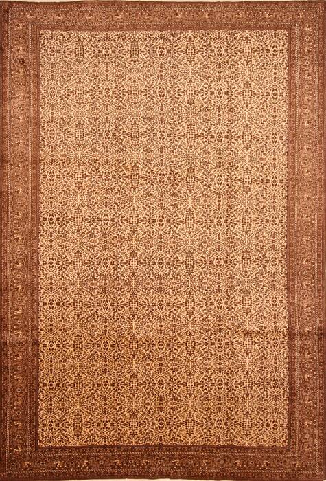 Kayseri Beige Hand Knotted 82 X 121  Area Rug 100-28722 Image 0