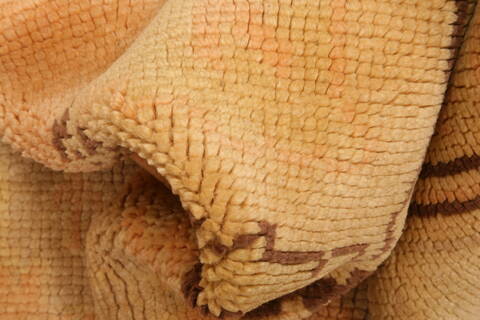 Oushak Orange Hand Knotted 811 X 119  Area Rug 100-28728 Image 2
