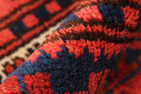 Turkman Blue Hand Knotted 37 X 60  Area Rug 250-28740 Image 10
