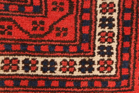 Turkman Blue Hand Knotted 37 X 60  Area Rug 250-28740 Image 11