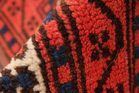 Turkman Blue Hand Knotted 37 X 60  Area Rug 250-28740 Image 9