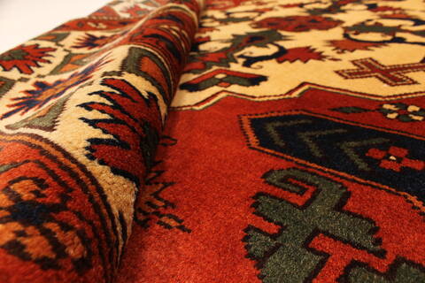 Turkman Yellow Hand Knotted 44 X 56  Area Rug 250-28743 Image 7