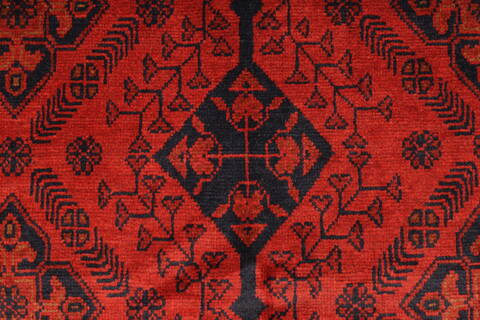 Kunduz Blue Hand Knotted 43 X 67  Area Rug 250-28744 Image 2