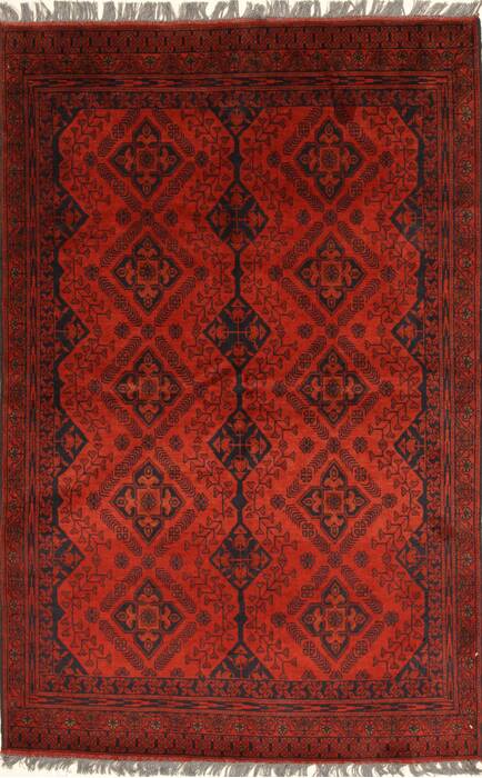 Kunduz Blue Hand Knotted 43 X 67  Area Rug 250-28744 Image 0