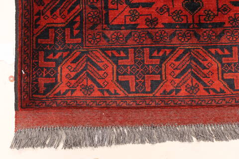 Khan Mohammadi Blue Hand Knotted 42 X 65  Area Rug 250-28750 Image 1
