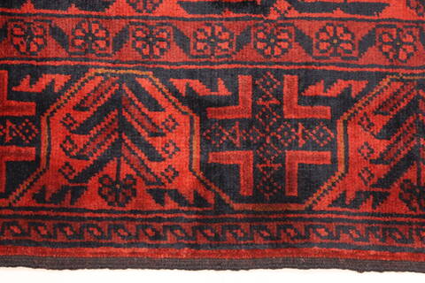 Khan Mohammadi Blue Hand Knotted 42 X 65  Area Rug 250-28750 Image 3