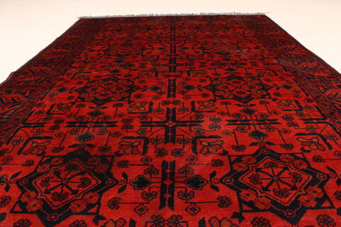 Khan Mohammadi Blue Hand Knotted 42 X 65  Area Rug 250-28750 Image 4