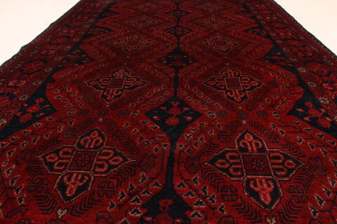 Khan Mohammadi Blue Hand Knotted 310 X 65  Area Rug 250-28751 Image 4