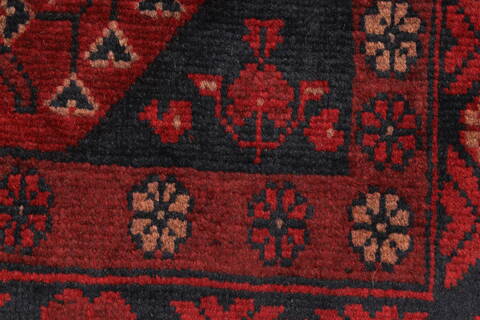 Khan Mohammadi Blue Hand Knotted 310 X 65  Area Rug 250-28751 Image 9