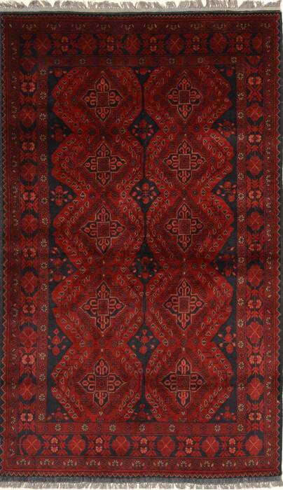 Khan Mohammadi Blue Hand Knotted 310 X 65  Area Rug 250-28751 Image 0