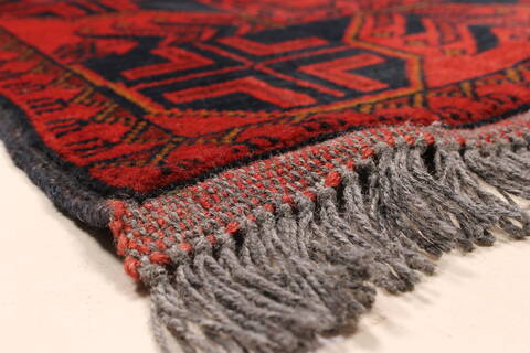 Khan Mohammadi Blue Hand Knotted 43 X 62  Area Rug 250-28761 Image 12