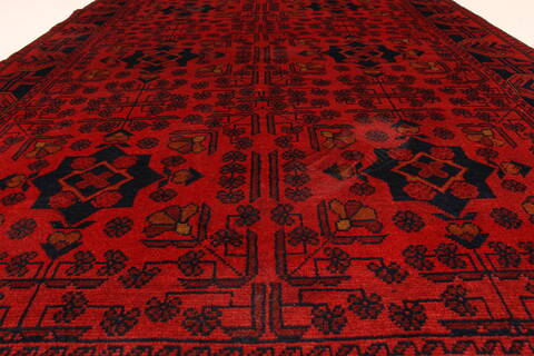 Khan Mohammadi Blue Hand Knotted 43 X 62  Area Rug 250-28761 Image 4