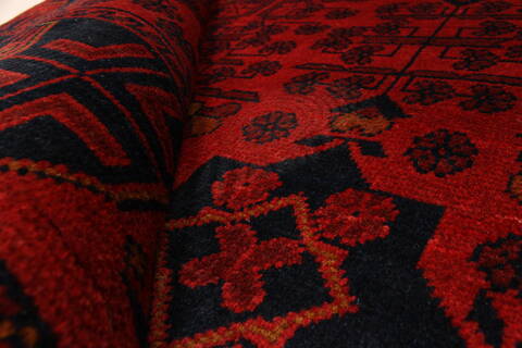 Khan Mohammadi Blue Hand Knotted 43 X 62  Area Rug 250-28761 Image 7