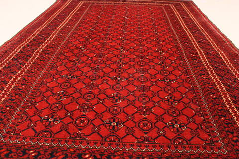 Turkman Blue Hand Knotted 310 X 510  Area Rug 250-28764 Image 4