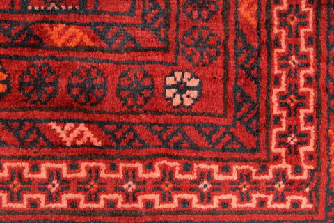 Turkman Blue Hand Knotted 310 X 60  Area Rug 250-28765 Image 10