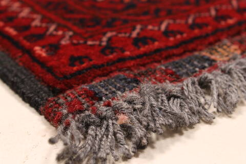 Turkman Blue Hand Knotted 310 X 60  Area Rug 250-28765 Image 11