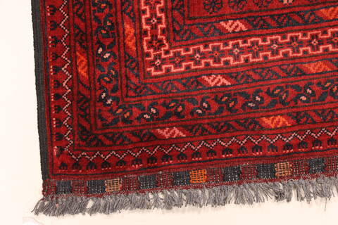 Turkman Blue Hand Knotted 310 X 60  Area Rug 250-28765 Image 1