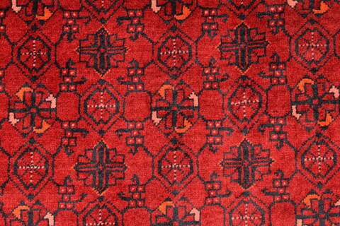 Turkman Blue Hand Knotted 310 X 60  Area Rug 250-28765 Image 2