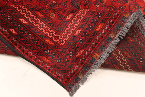 Turkman Blue Hand Knotted 310 X 60  Area Rug 250-28765 Image 6