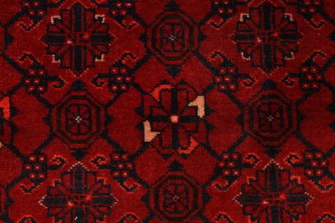 Turkman Blue Hand Knotted 37 X 63  Area Rug 250-28766 Image 2