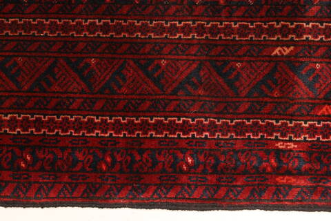 Turkman Blue Hand Knotted 37 X 63  Area Rug 250-28766 Image 3