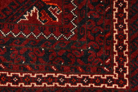 Turkman Beige Hand Knotted 39 X 510  Area Rug 250-28770 Image 10