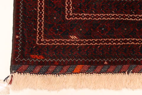 Turkman Beige Hand Knotted 39 X 510  Area Rug 250-28770 Image 1