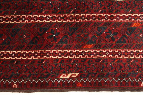 Turkman Beige Hand Knotted 39 X 510  Area Rug 250-28770 Image 3