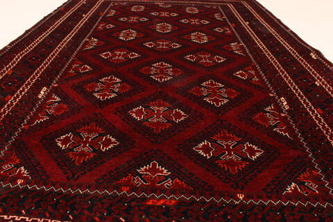 Turkman Beige Hand Knotted 39 X 510  Area Rug 250-28770 Image 4
