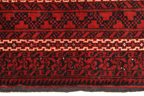 Turkman Blue Hand Knotted 39 X 54  Area Rug 250-28771 Image 3