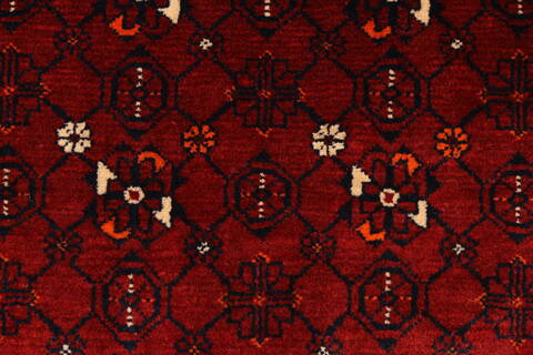 Turkman Blue Hand Knotted 310 X 60  Area Rug 250-28773 Image 2