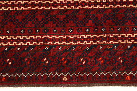 Turkman Blue Hand Knotted 310 X 60  Area Rug 250-28773 Image 3