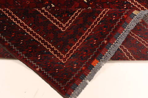 Turkman Blue Hand Knotted 310 X 60  Area Rug 250-28773 Image 6