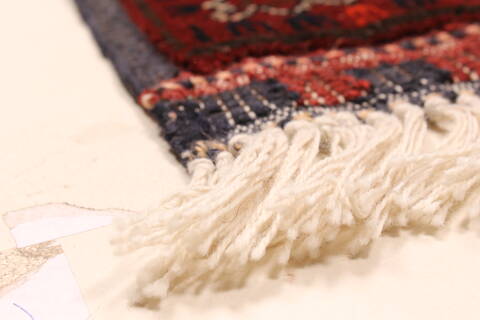 Kunduz Blue Hand Knotted 37 X 510  Area Rug 250-28775 Image 11