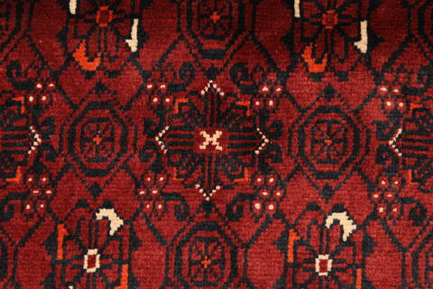 Kunduz Blue Hand Knotted 37 X 510  Area Rug 250-28775 Image 2