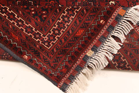 Kunduz Blue Hand Knotted 37 X 510  Area Rug 250-28775 Image 6