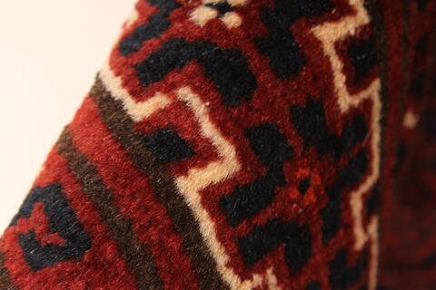 Kunduz Blue Hand Knotted 37 X 510  Area Rug 250-28775 Image 9