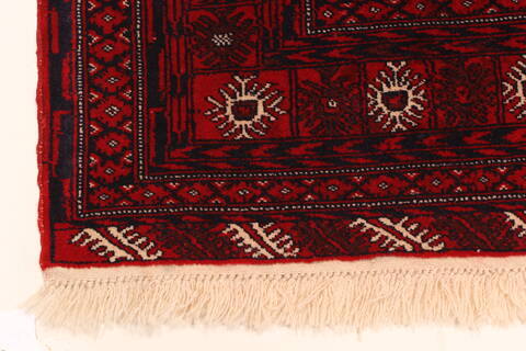 Khan Mohammadi Blue Hand Knotted 43 X 59  Area Rug 250-28778 Image 1