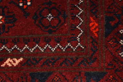Kunduz Blue Hand Knotted 34 X 63  Area Rug 250-28780 Image 10