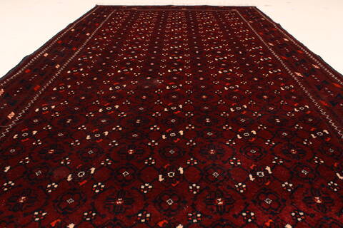 Kunduz Blue Hand Knotted 34 X 63  Area Rug 250-28780 Image 4