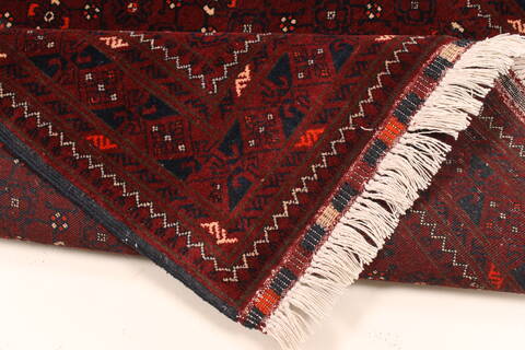 Kunduz Blue Hand Knotted 34 X 63  Area Rug 250-28780 Image 6