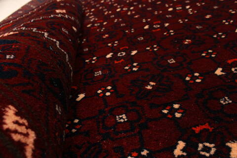 Kunduz Blue Hand Knotted 34 X 63  Area Rug 250-28780 Image 7
